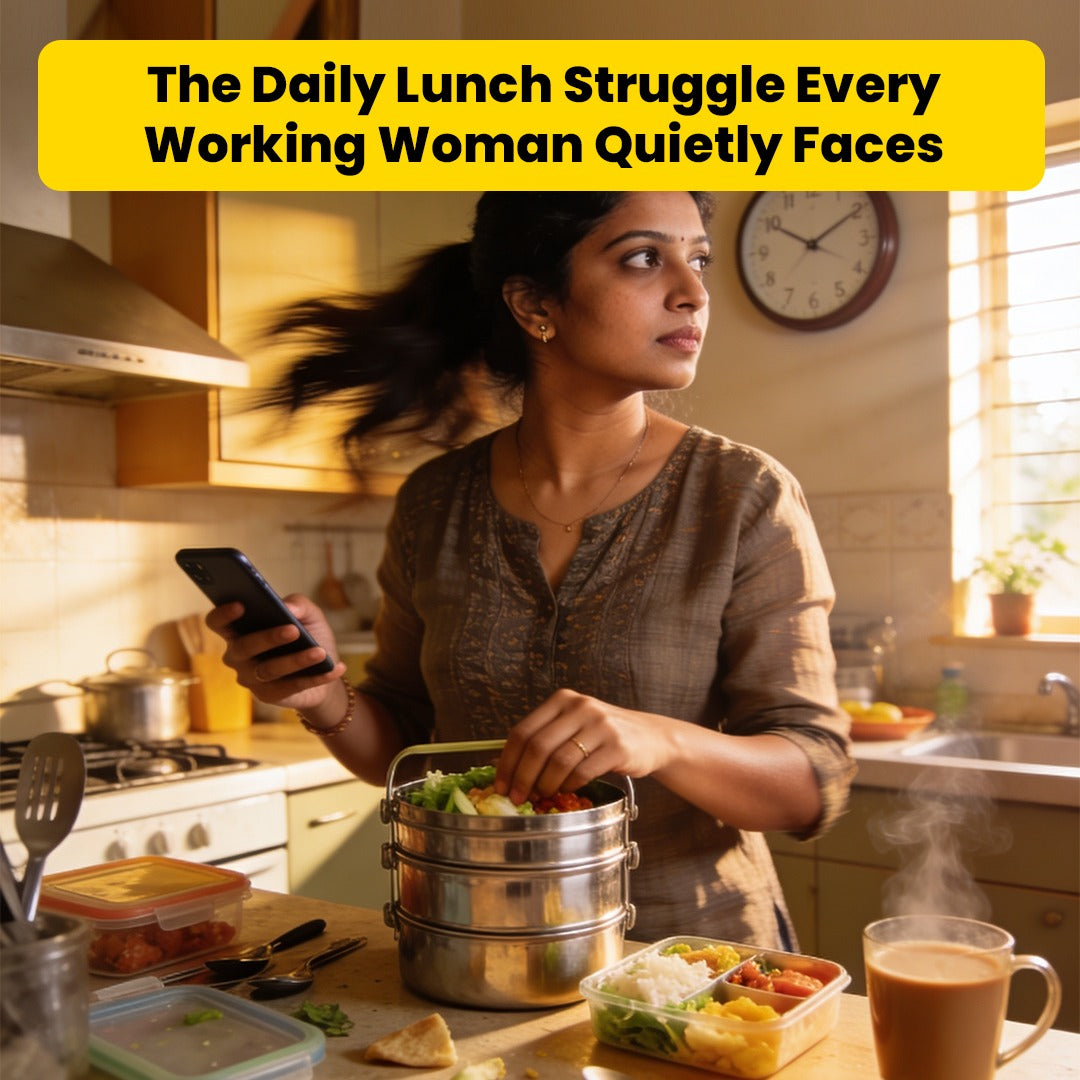 The Daily Lunch Struggle Every Working Woman Quietly Faces