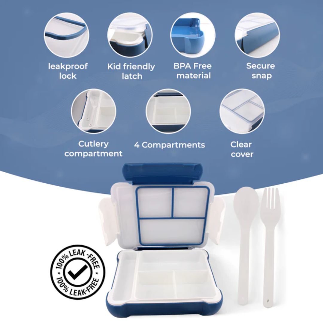 Upgrade Your Mealtime with Cravista's Leak-Proof Lunch Box